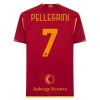 Maillot de Supporter AS Roma Pellegrini 7 Domicile 2023-24 Pour Homme